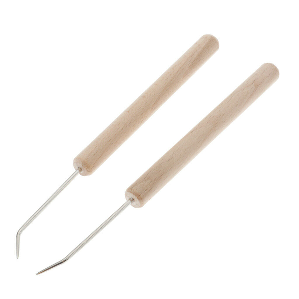 2Pcs 5.5inch Knitting Loom Hook for Knitting Crafts Making Totes Blankets