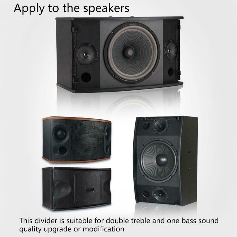 Cs-455 Box Speaker Conversion Divider High Middle Low Three Divider / Diy
