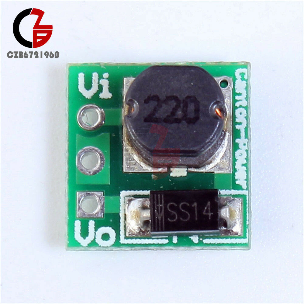 1.8/2.5/3/3.3/3.7V 0.9-5V to 5V DC-DC Step up Boost Converter Board Power Supply