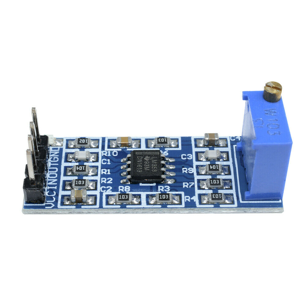 [5PCS] LM358 100 times gain Signal amplification Amplifier Operational Module