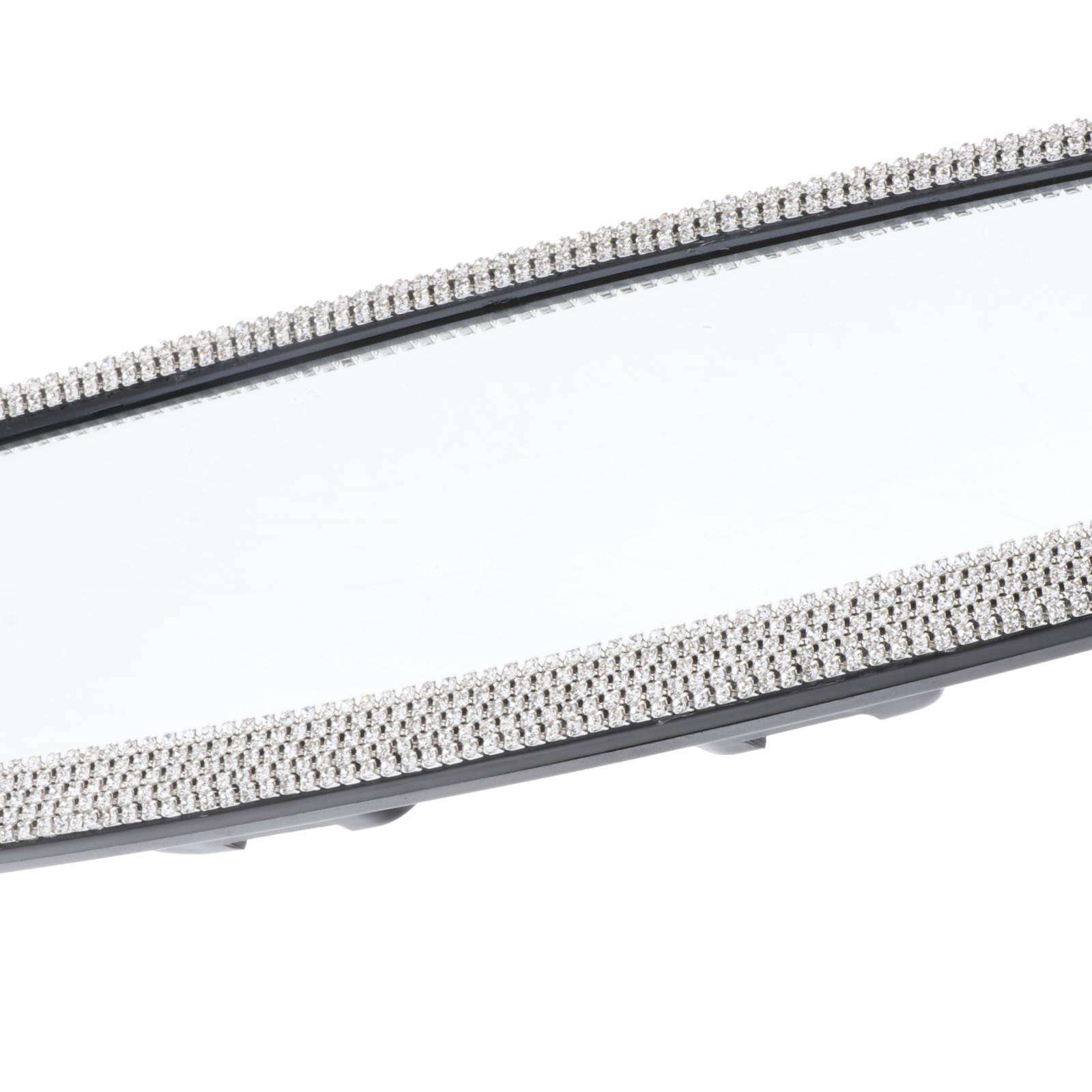 Bling Fashion Diamond Crystal Car Rear View Mirror Cover for Girl& Women