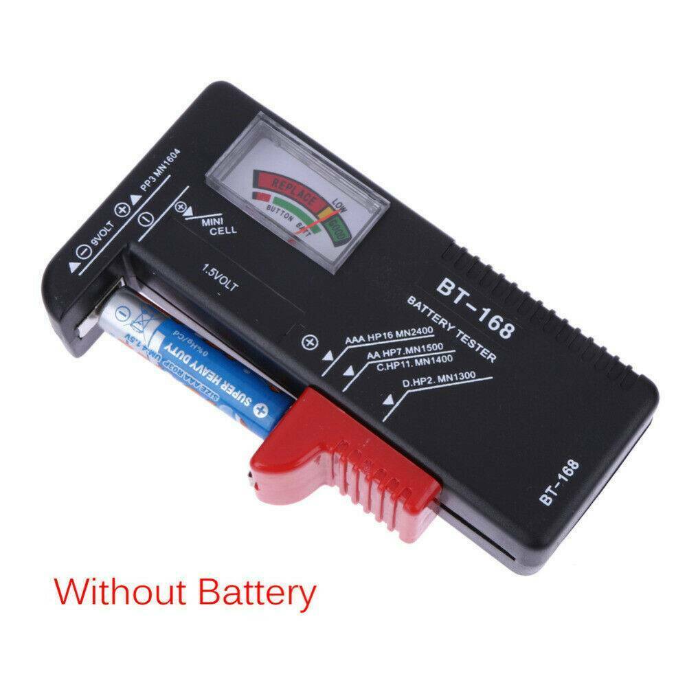 HOT Universal Battery Tester Tool AA AAA C D 9V Button Checker Cell Volt Tester