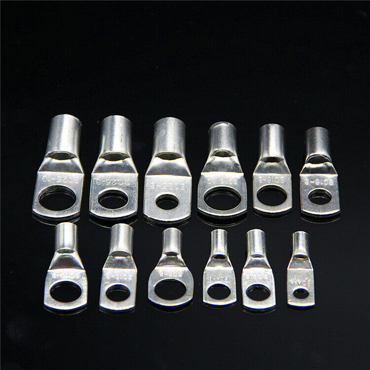 1220Pcs M2/m3/4/5 Stainless Steel Ring Crimp End Countersunk Hexagon Terminal