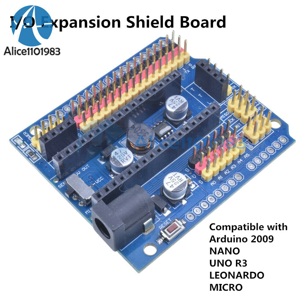 2PCS Nano Expansion Board Micro PLUS Sensor Shield v3.0 I/O Uno R3 leonardo