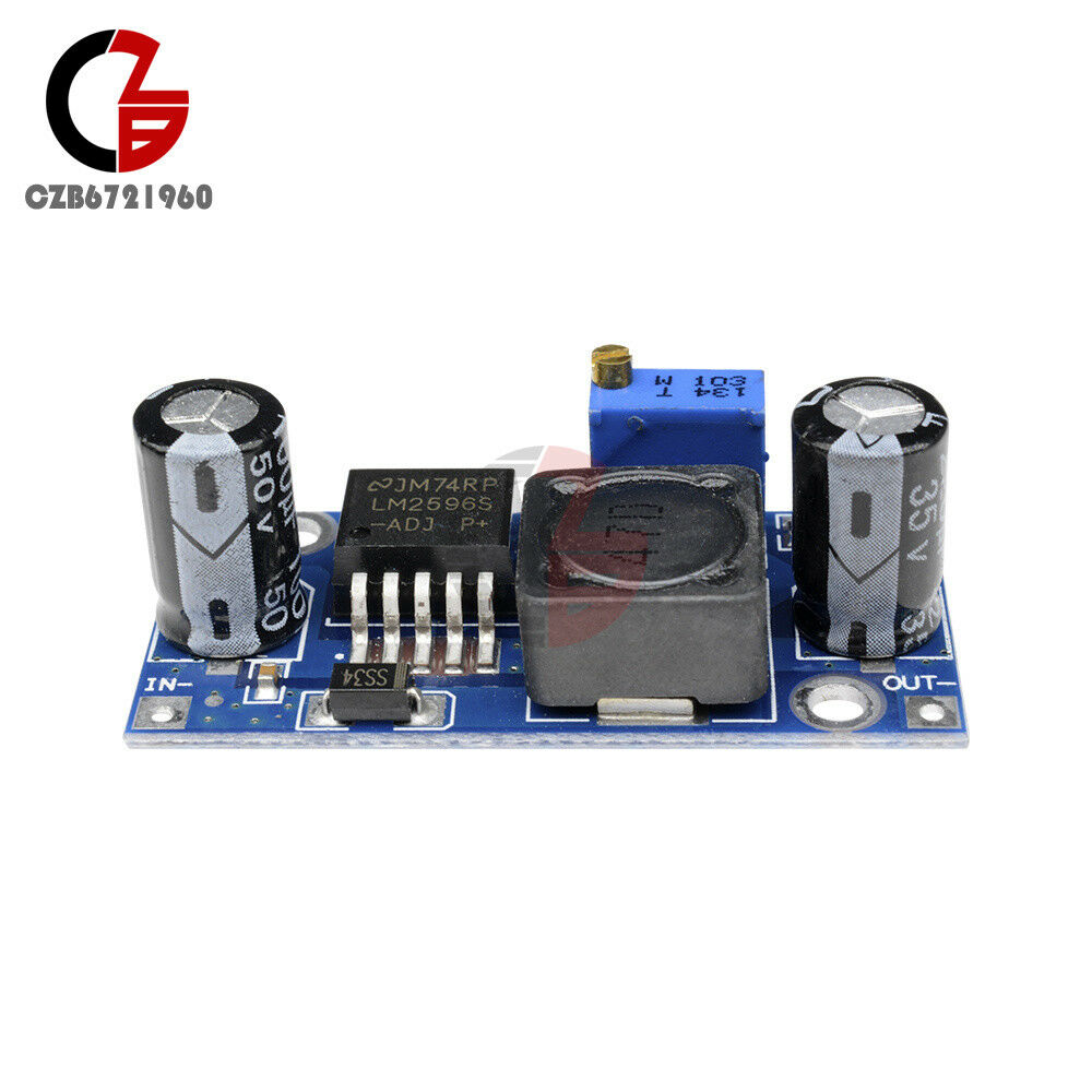 LM2596 Power Supply Output 1.23V-30V DC-DC Buck Converter Step Down Module