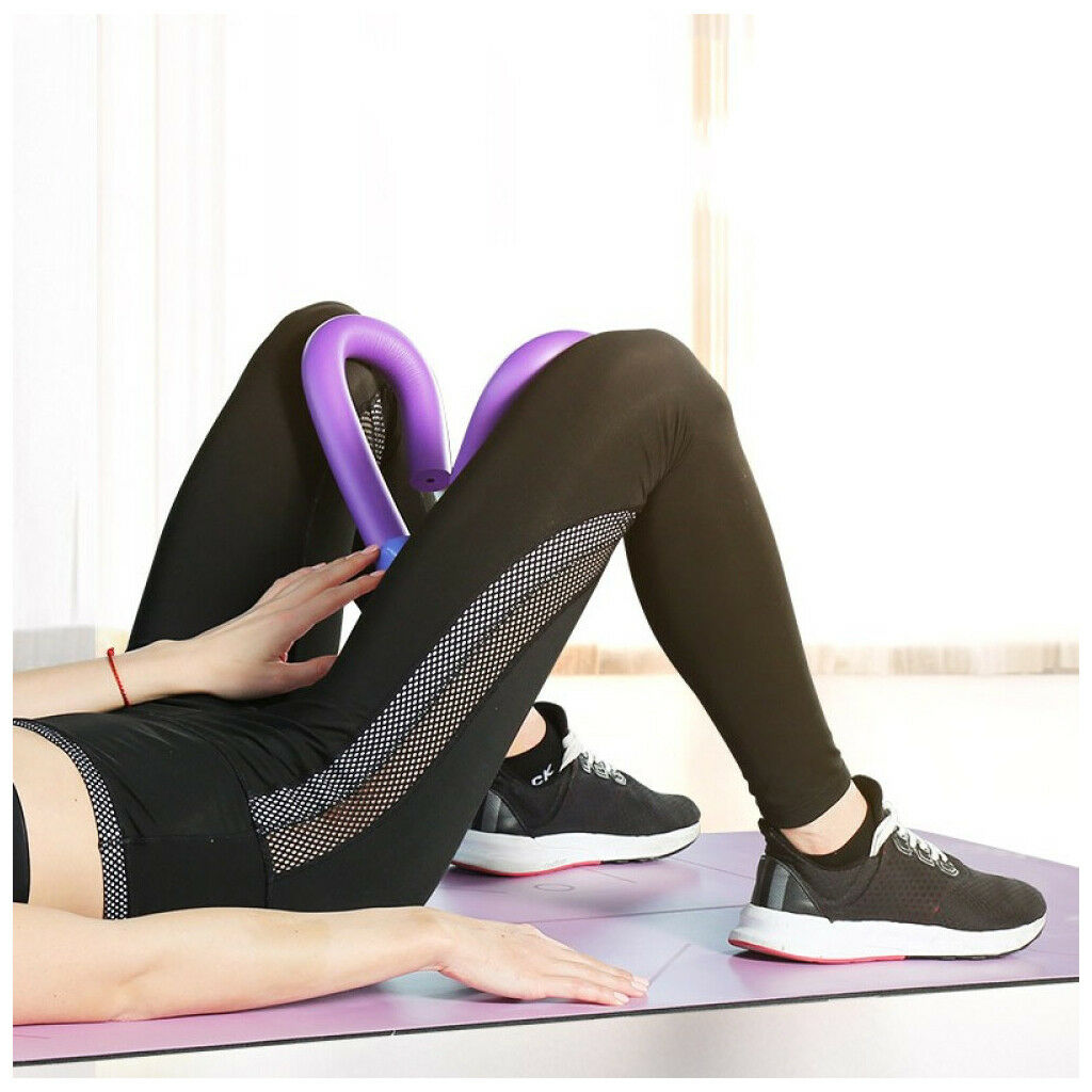 Thigh Exerciser Arm Master Fitness Gym Training Body Toner Sculpt Purple