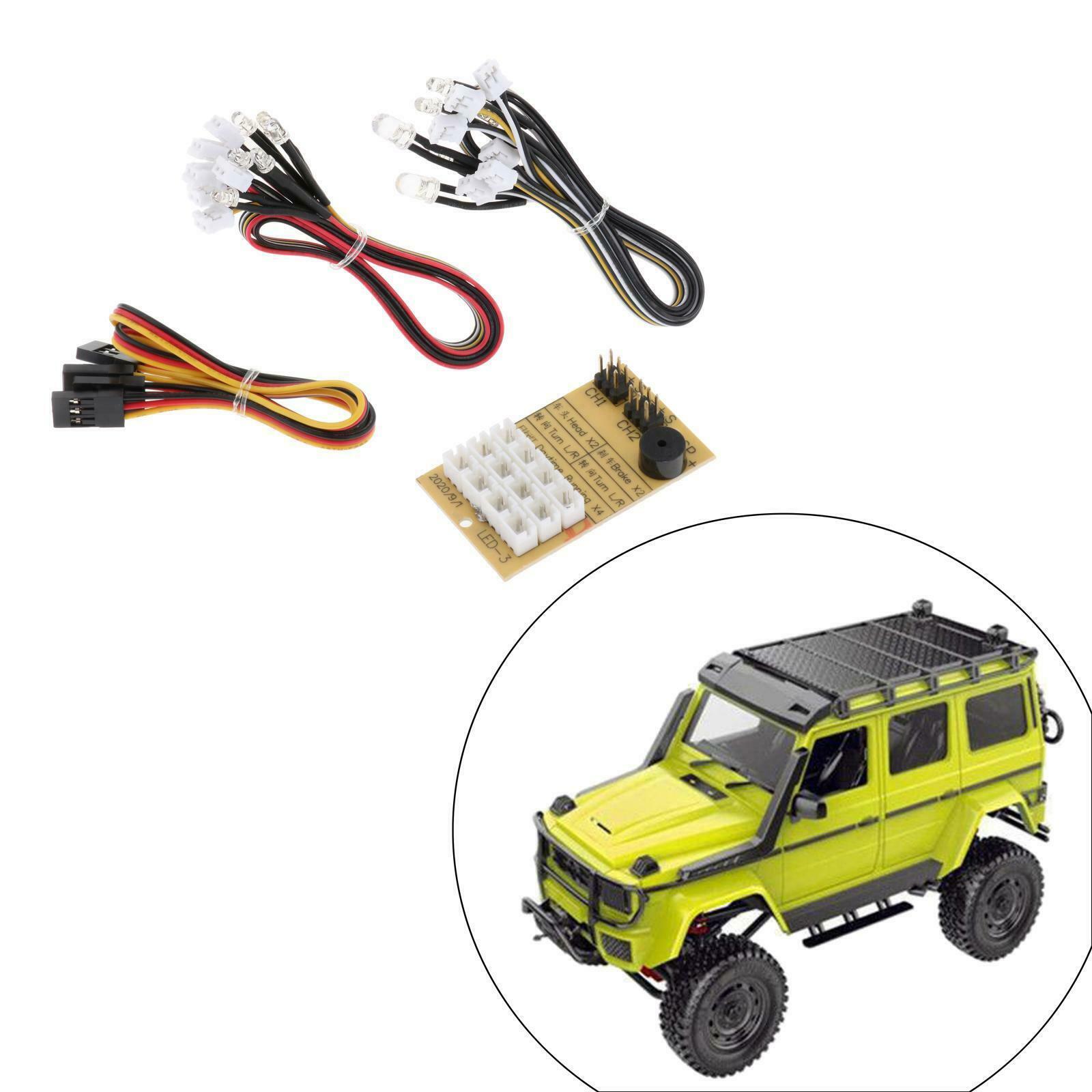 LED Light System Kit for MN86K G500 1/12 4WD Truck Lamp Group Turn Light
