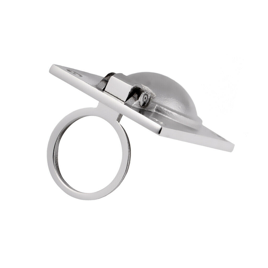 Boat Hatch Ring Pull, Flush Lift Handle, Marine Locker Slam Latch Cabinet