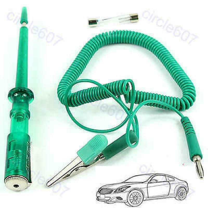 Durable Auto Circuit Tester 6V 12V 24 Volts Voltage Gauge Car Test Light Bulb