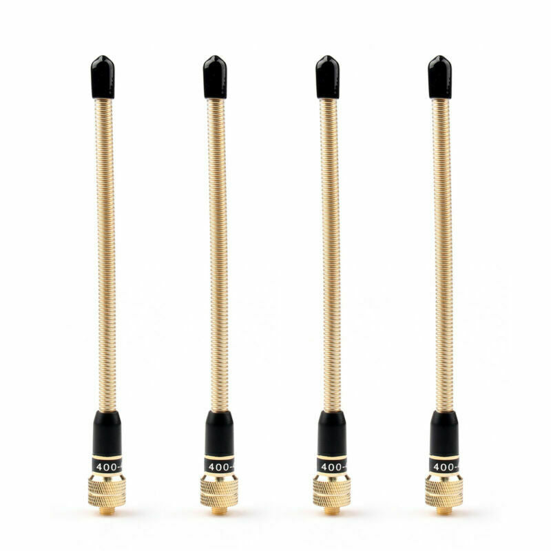 4Pcs Walkie Talkie Mobile Antenna SMA Female Jack Two-way Radio 400-470MHz G