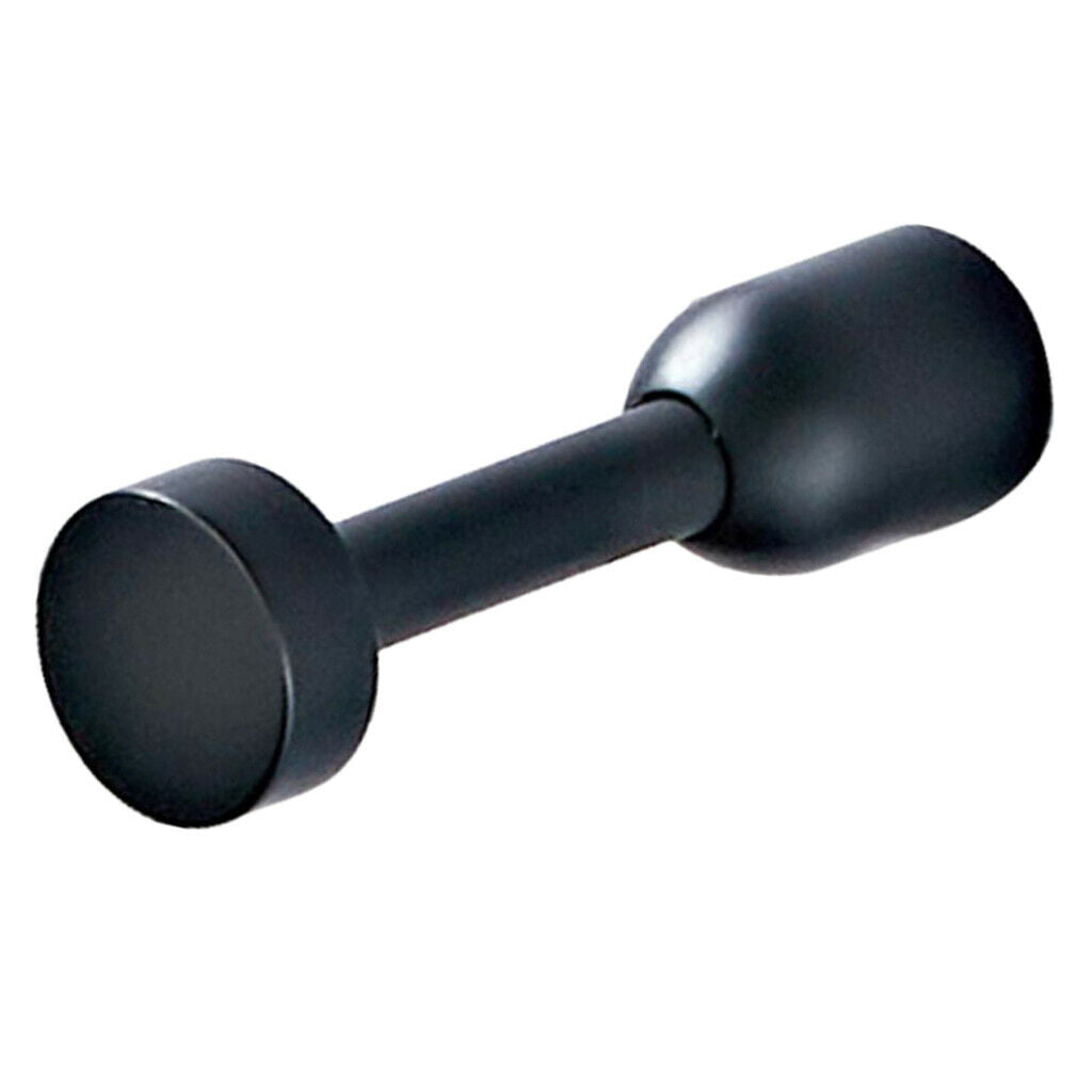 Water-proof Towel Holder Rack Hook Bar with Base and Tail End f/ Washroom