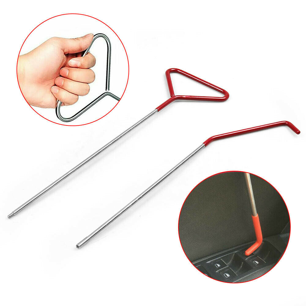 12Pcs Long Reach Grabber with Air Wedge Bag Pump Non Marring Wedge for Car Tool