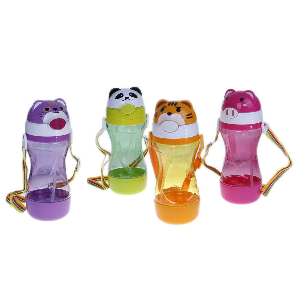1Pc Cute baby kids straw cup drink water juice cup bottles children gift_sgP SJ