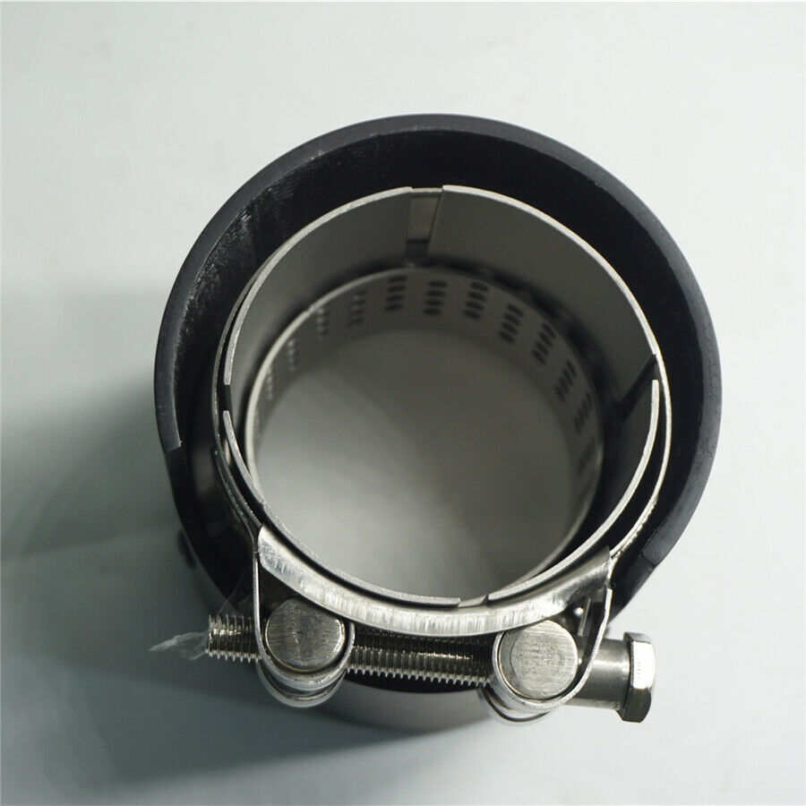 1Pc 73MM IN 93MM OUT Matte Carbon Fiber Exhaust tip For BMW M2 F87 M3 F80 M5 F10