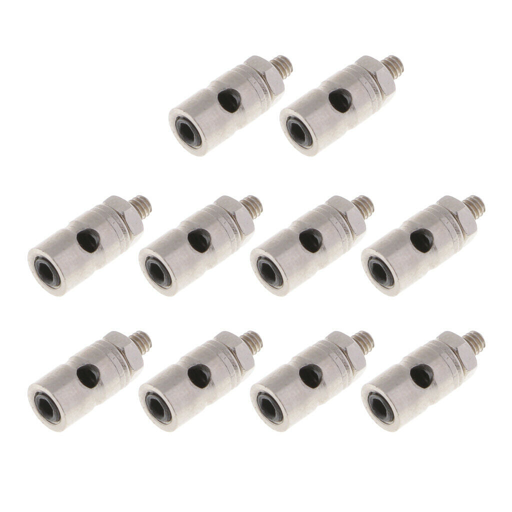 10Pcs/set RC Aircraft Pushrod Adjuster Regulator 1.8mm Diameter Fit 2mm Rods