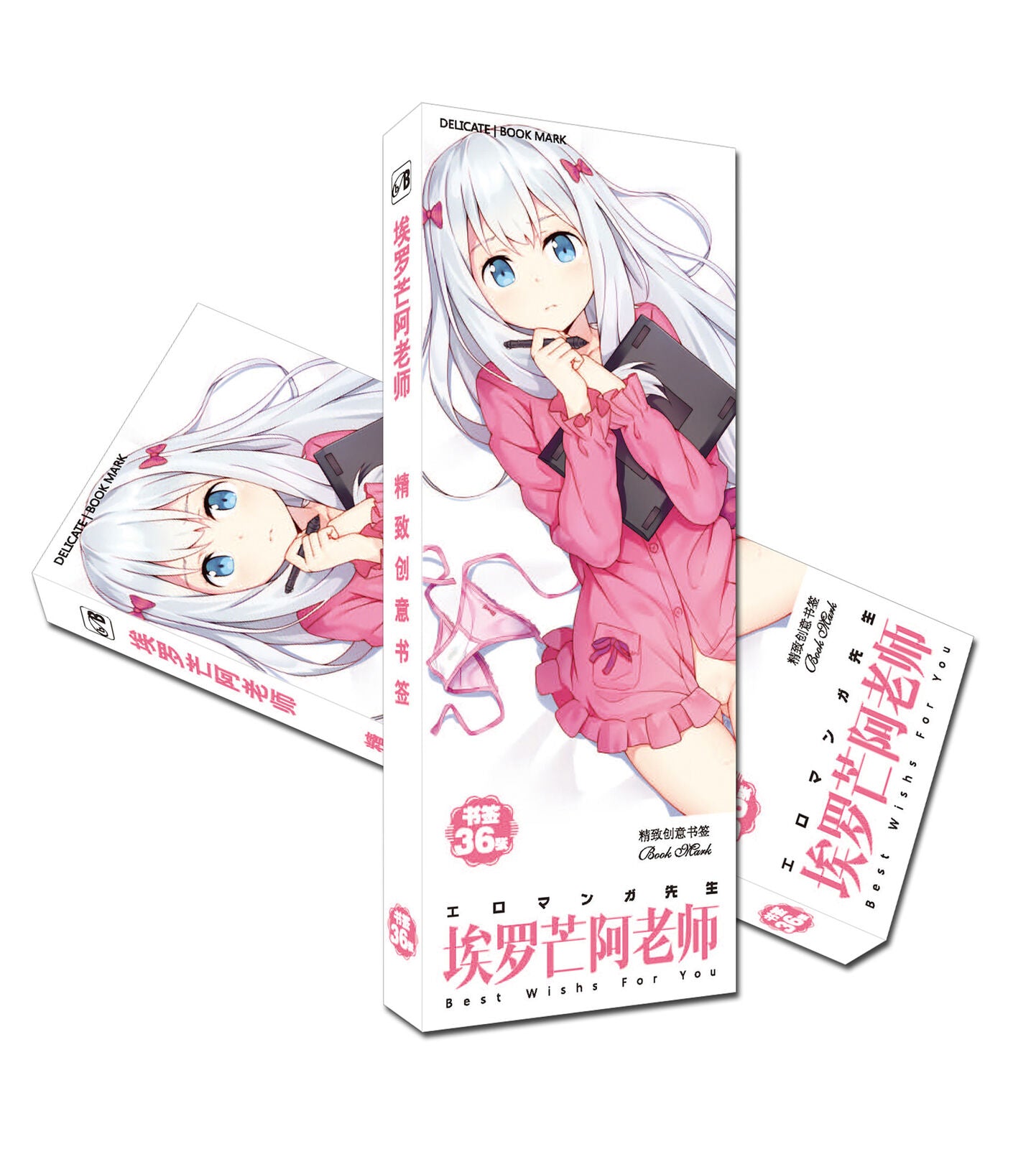 36pcs/set Bookmarks of Eromanga sensei book mark B