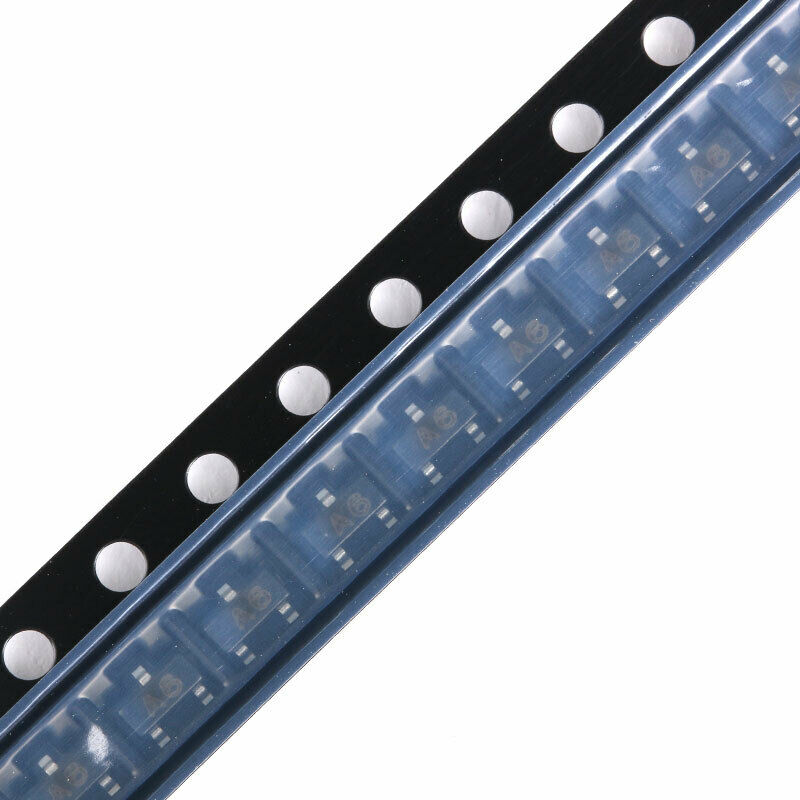 20pcs SMD SMD BAS16 silk screen A6 SOT-23 75V/150mA switching diode
