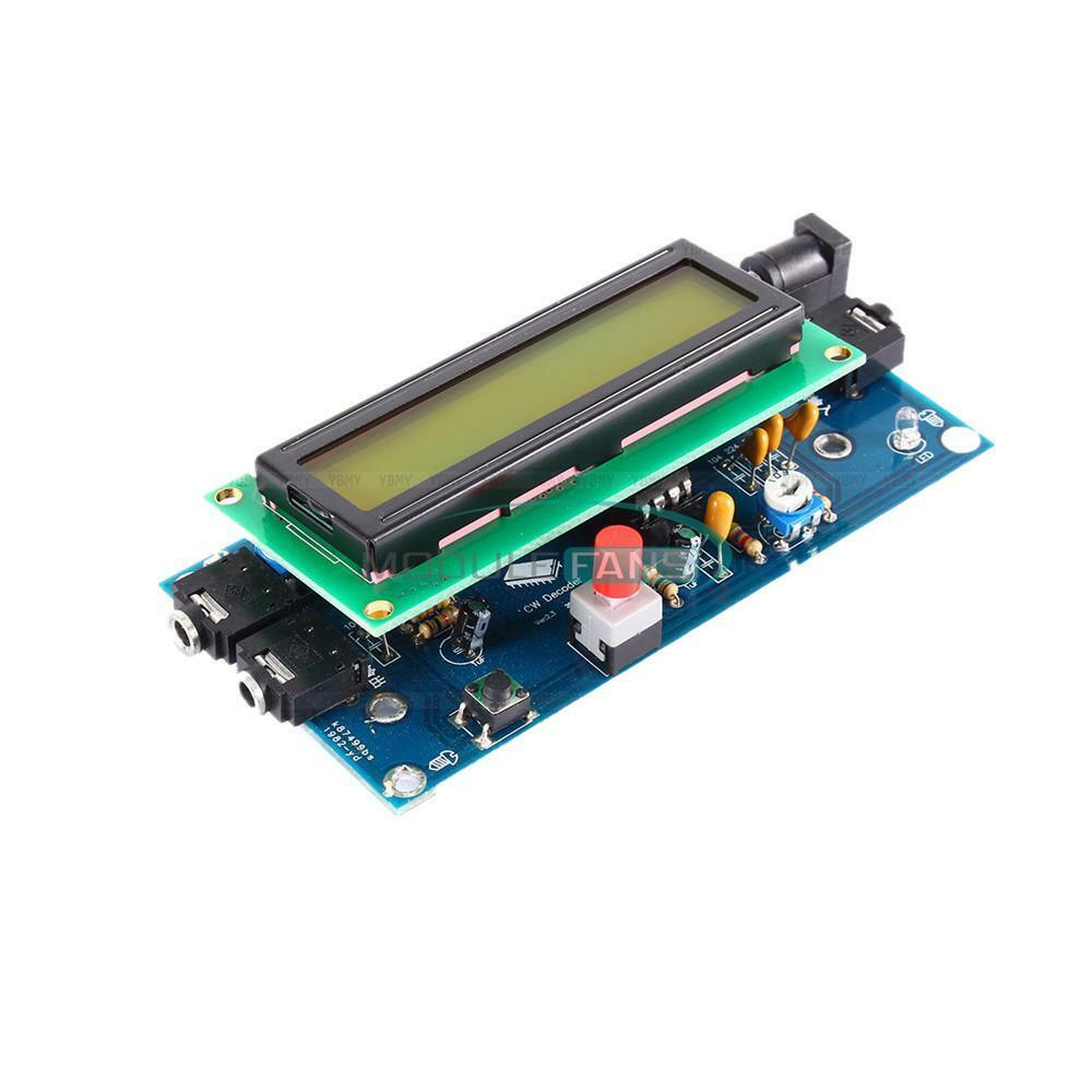 DC12V Ham Radio Telegraph CW Morse Code Decoder Reader Translator Interpreter