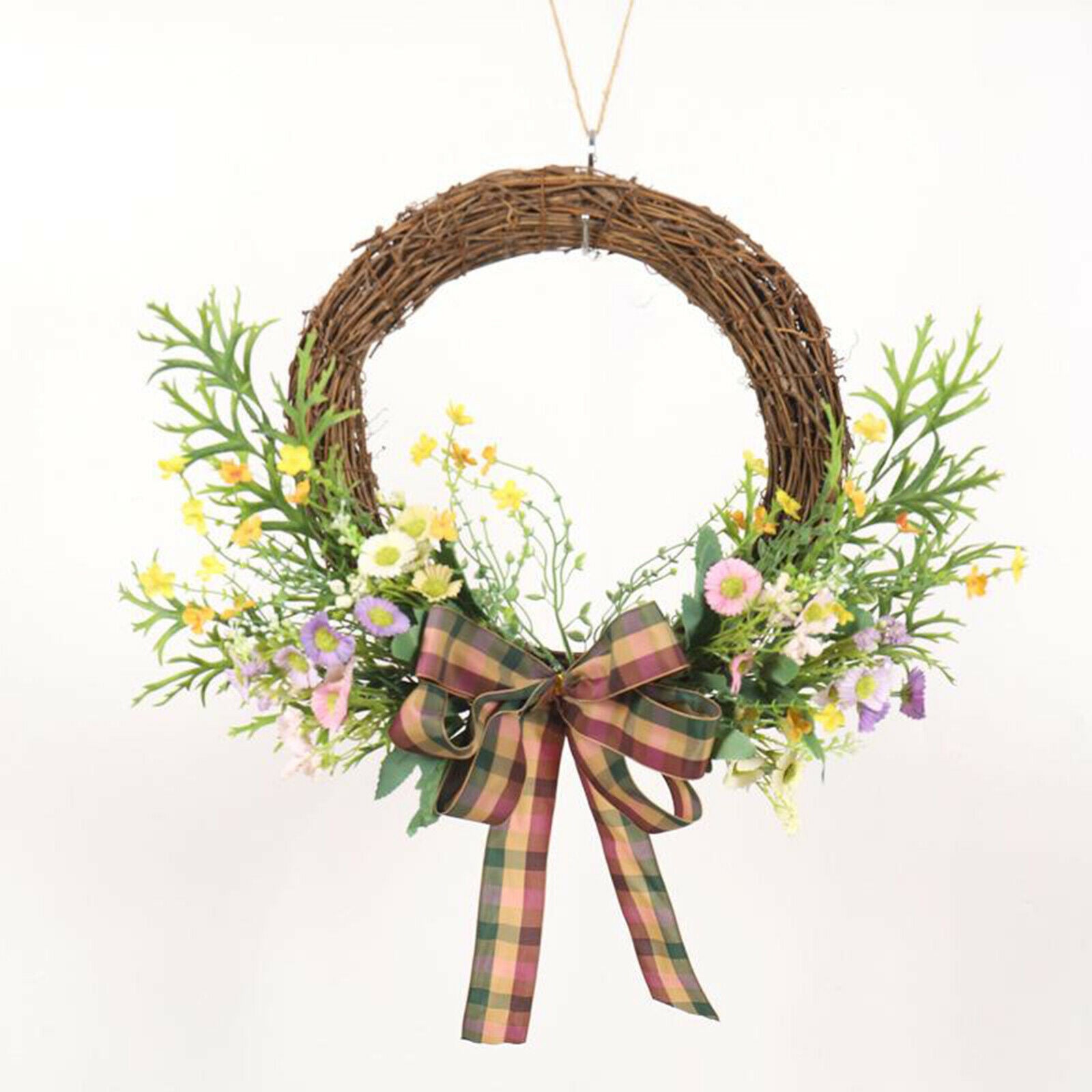 Nordic Wreath Outdoor Garland for Bedroom Wall Celebration Party Decor