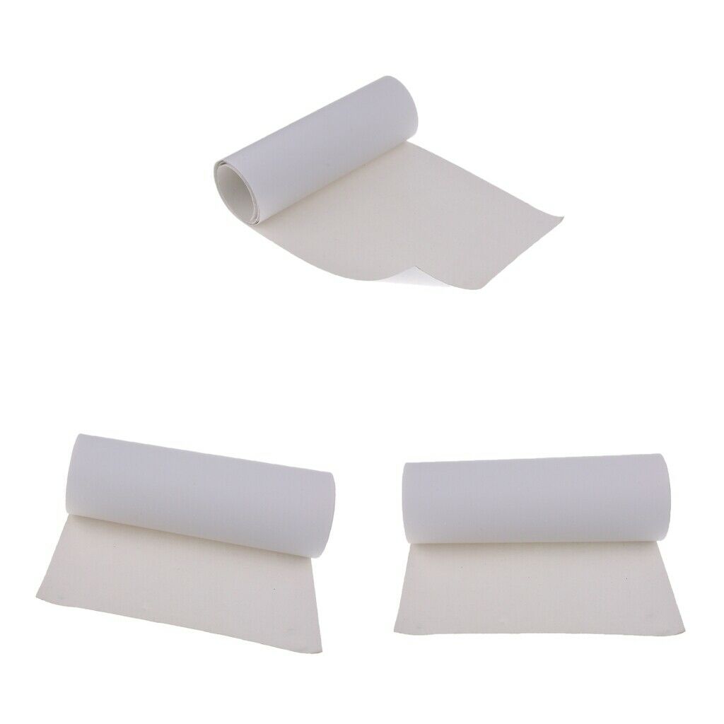 3x Durable Skateboard Grip Tape Abrasive Paper Parts PVC 126x26.5cm