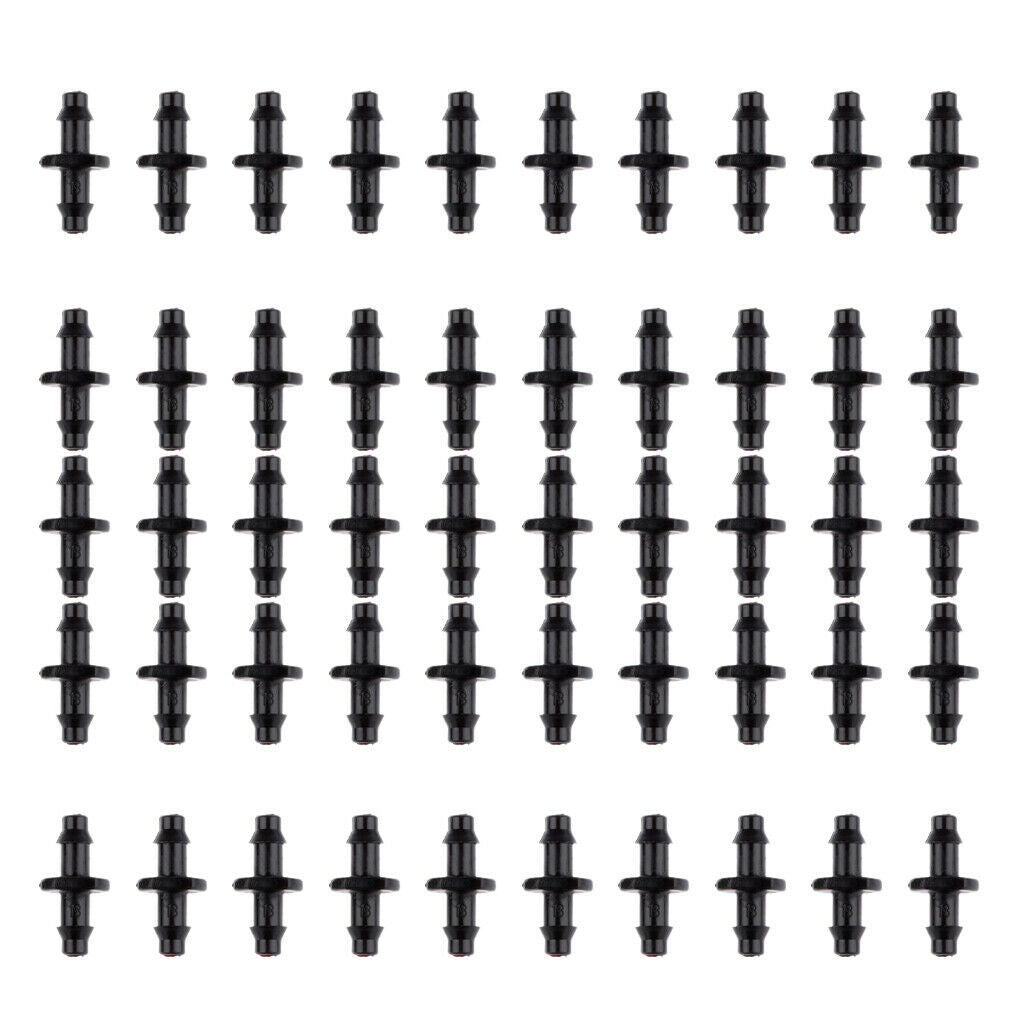 5 Pcs Patio Lawn Irrigation Double Barbed Wire Connector F / 4 /