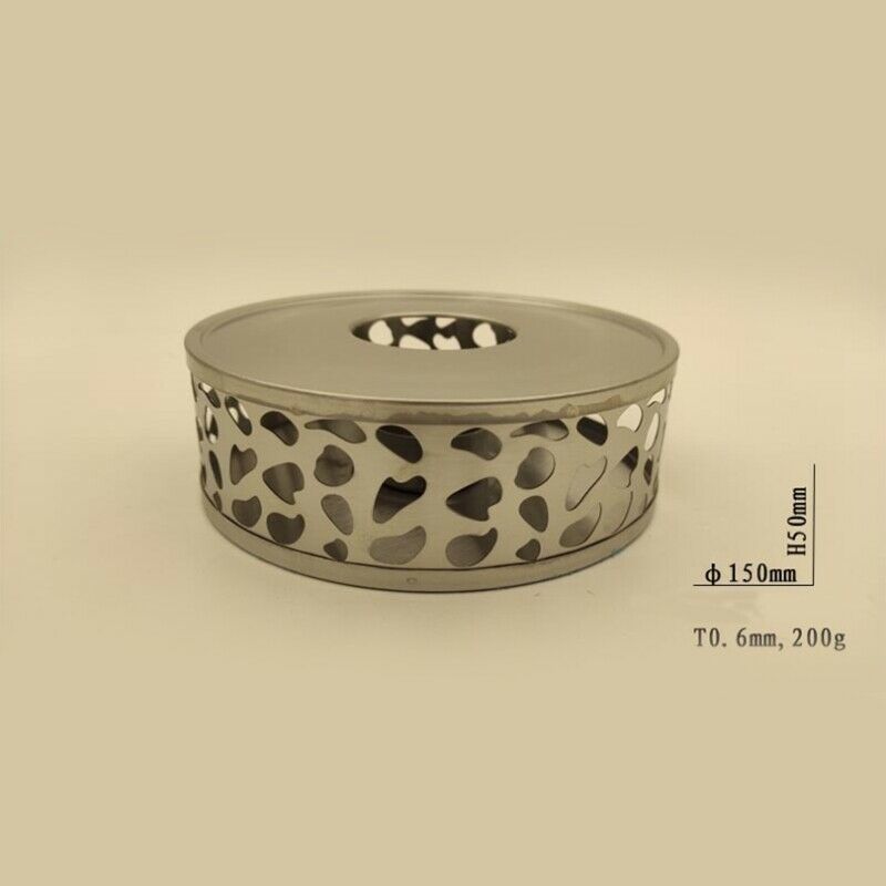 Stainless Steel Tea Warmer, Round Tea Maker Candle Base, Tea Warmer Heater TeaJ7
