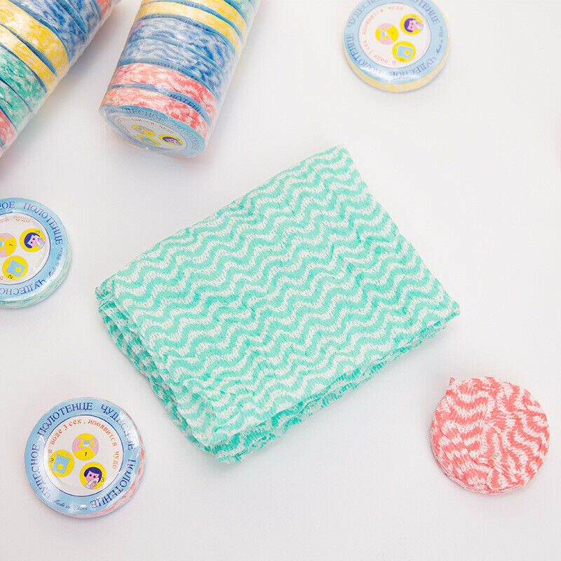 10pcs Outdoor Traveling Portable Non Disposable Compressed Towel 34x23cm