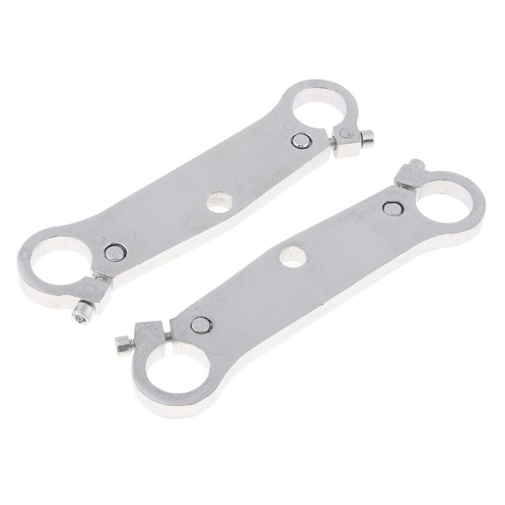 2x Triple Tree Handlebar Mounting Clamp For 49cc  Dirt Bike