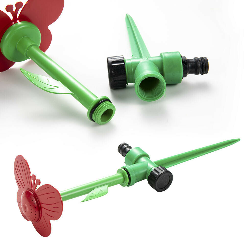 360 Garden Yard Rotating Lawn Water Sprinkler Watering Sprayer Irrigation System