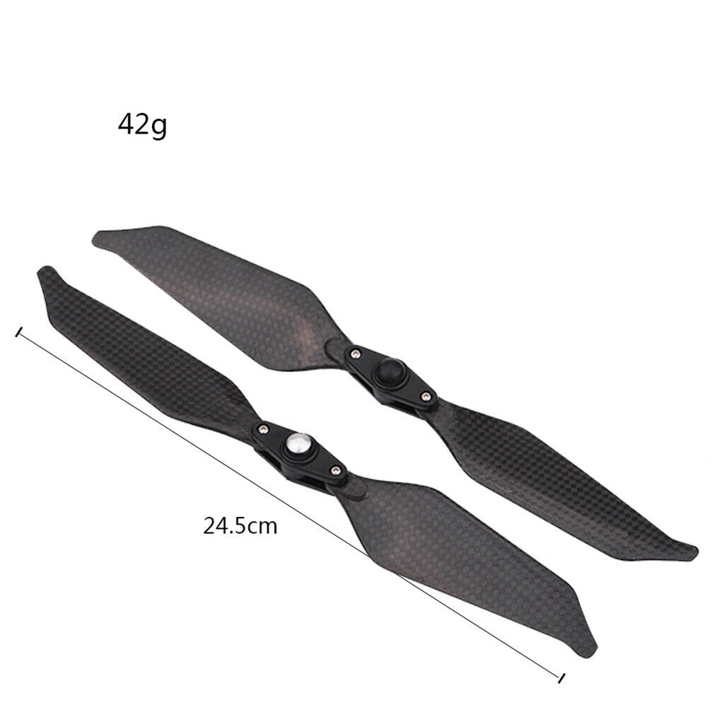 2Pair Full-Carbon Fiber Propeller Prop for DJI Phantom Drone Reduction Noise