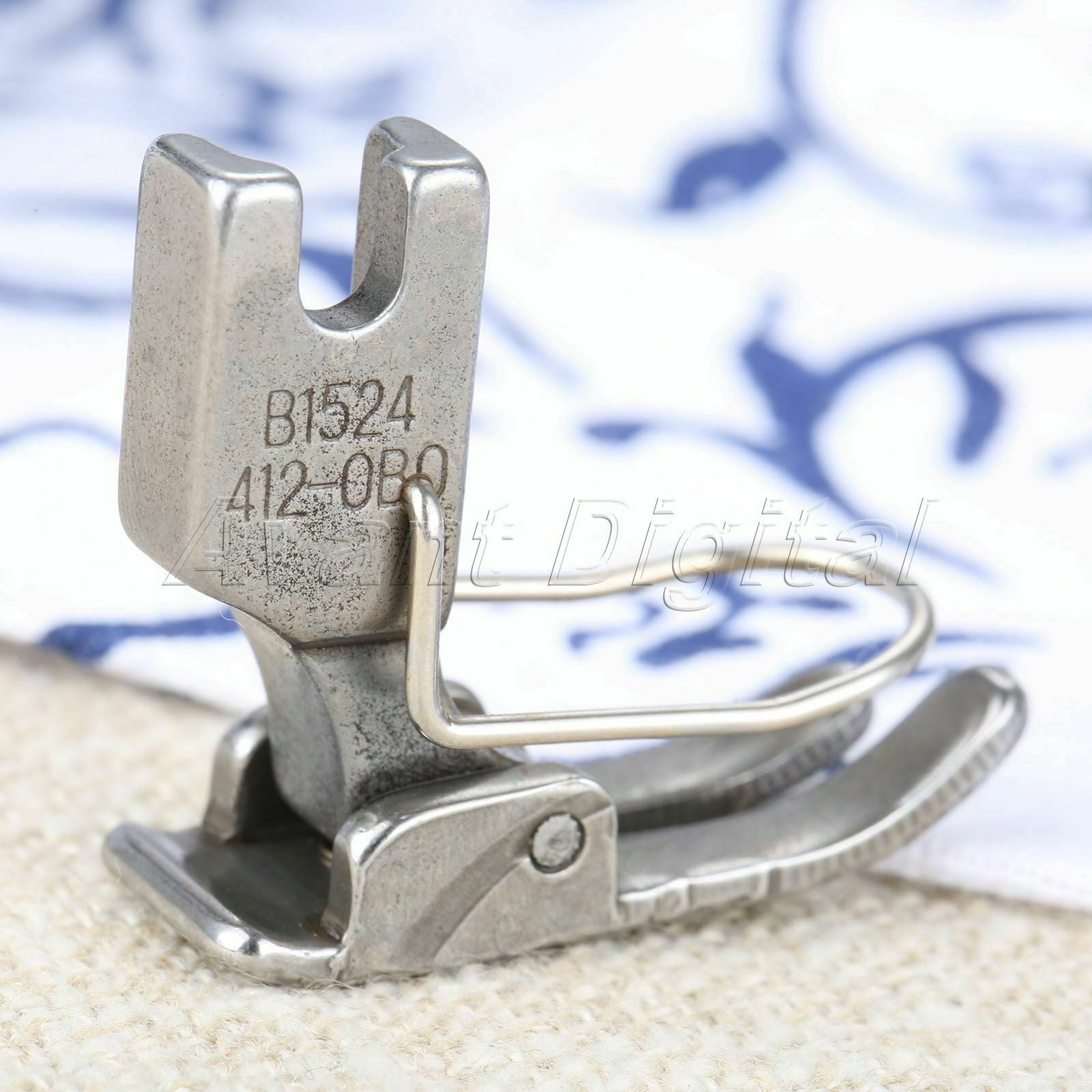 Stainless Steel Presser Foot with Finger Guard Fit for Industrial Sewing Machine