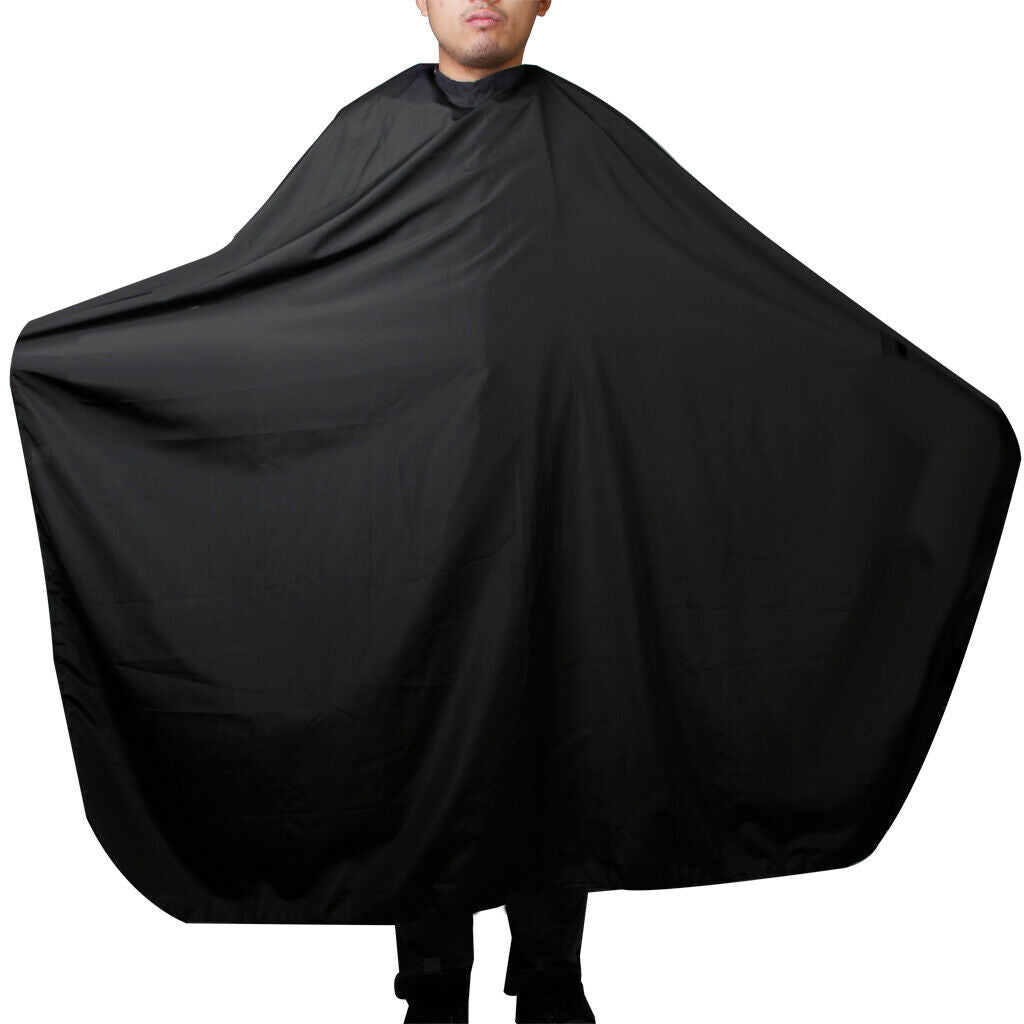 Large Cutting Gown Shampoo Cape Cloth Neck Dust Brush with Wooden Handle