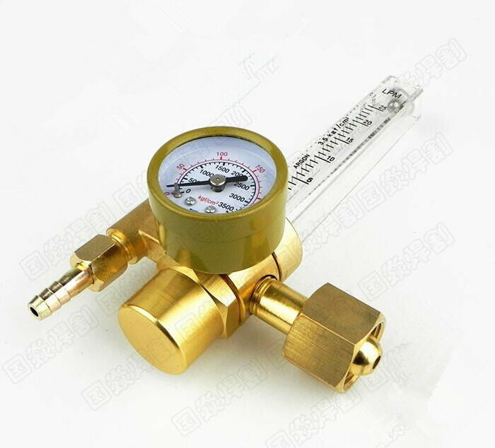 1pcs Argon Mig Tig Adjustable Flow meter Regulator Welding Weld Argon Gas Meter