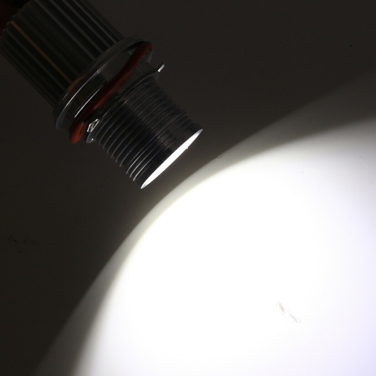 2 x 45w White Angel Eyes LED Marker Halo Ring Light Bulb For BMW E39 E53 E60 E61