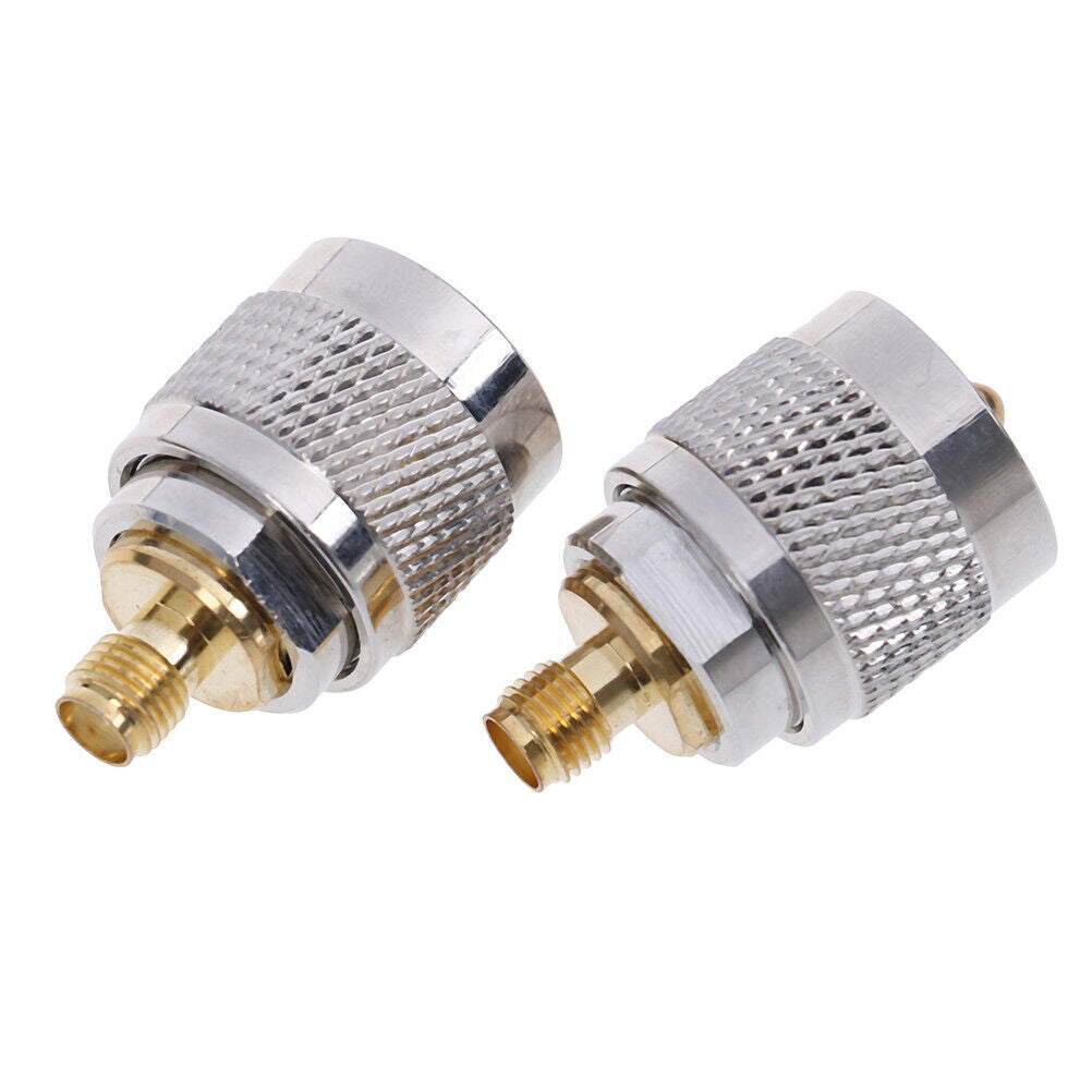 1Pc SMA-K female jack to UHF-J PL259 male SO239 plug RF adapter connector.l8