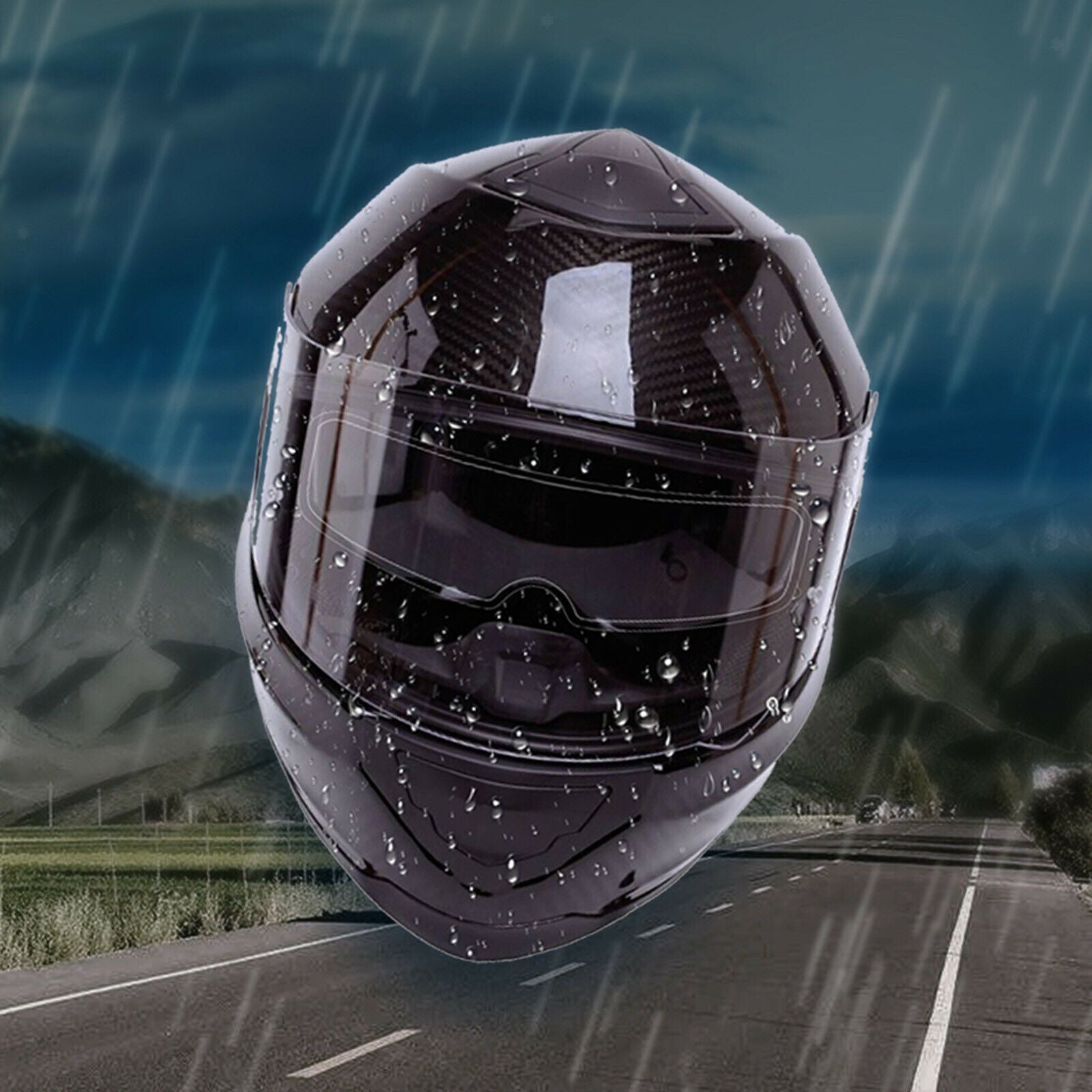 Helmet Anti-Fog Patch film, Universal  Lens Fog Resistant Films