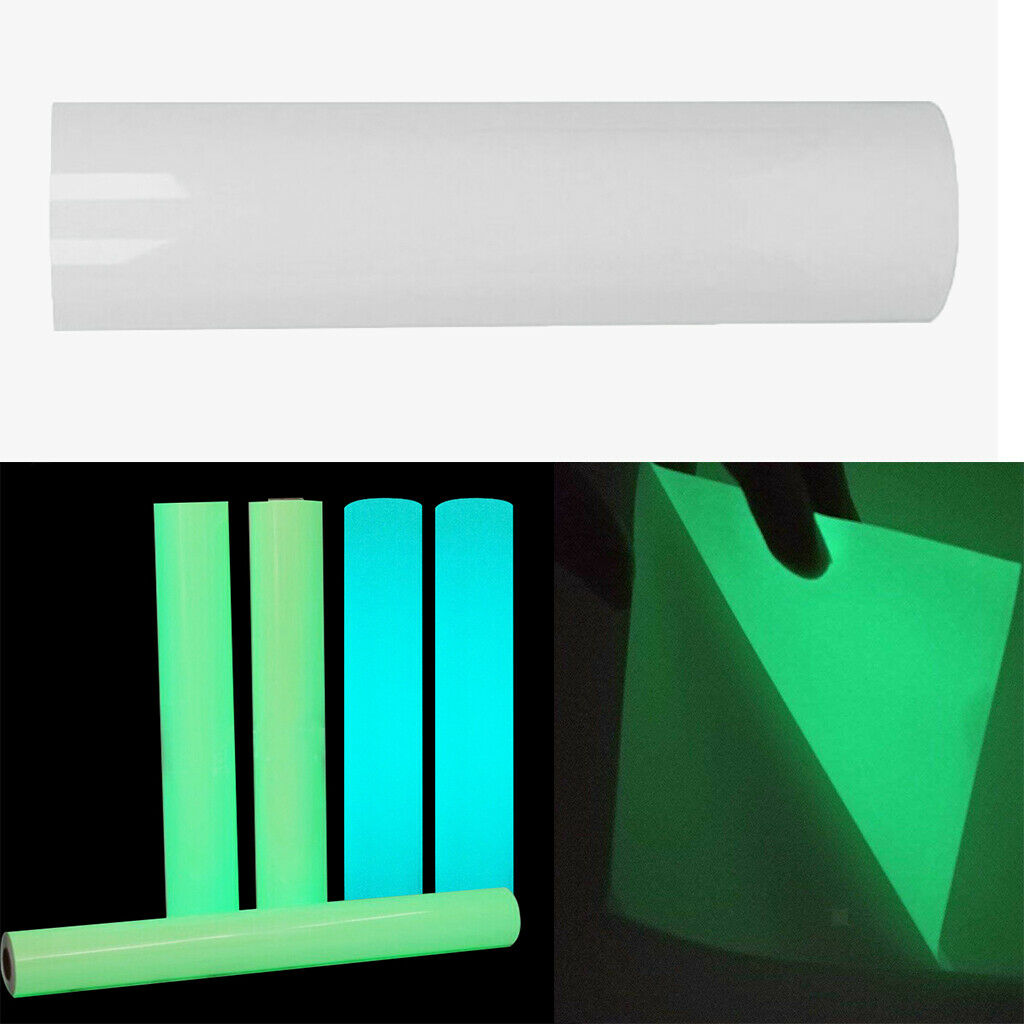 Glow In the Dark Heat Transfer Vinyl Luminous for Iron On Other Arts DIY