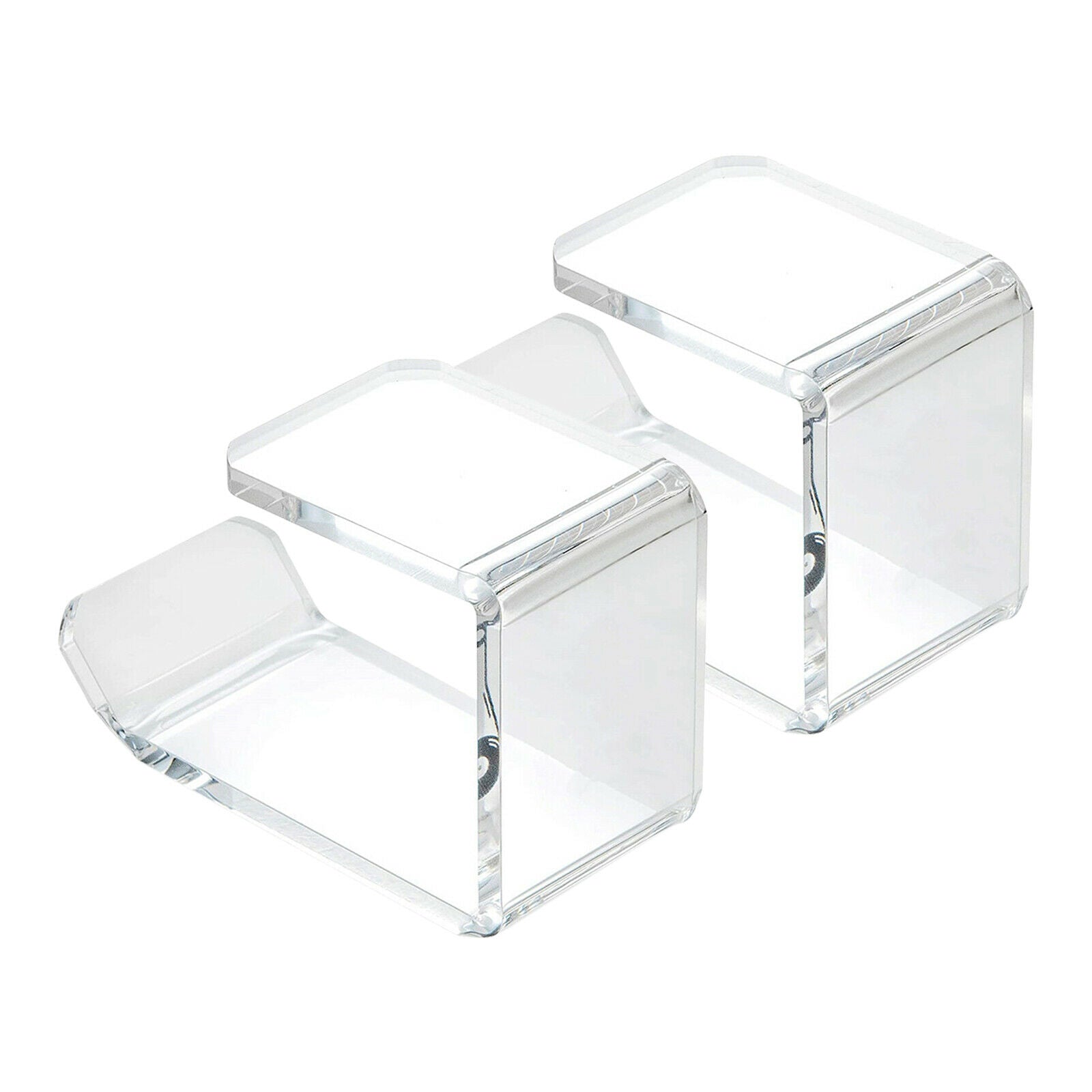 2Pack Acrylic Headphone Hook Headphone Hanger Holder Desk Display Bracket