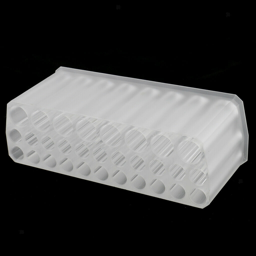 Acrylic Eyebrow Eyeliner Pencil Holder Pen Lipstick Organizer Display Shelf