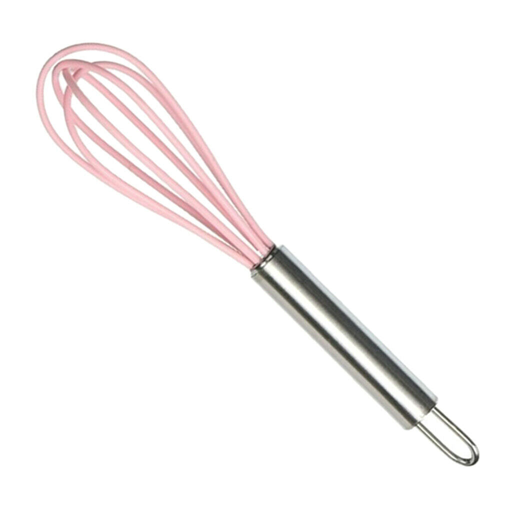 Handheld Stainless Steel Egg Whisk Egg Beater Blender Kitchen Baking Tools