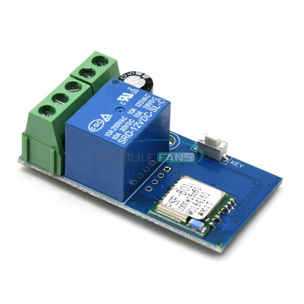 Wifi Relay Module Wireless Relay Switch Jog Mode Low Power DC 12V 5.2x2.8x2cm