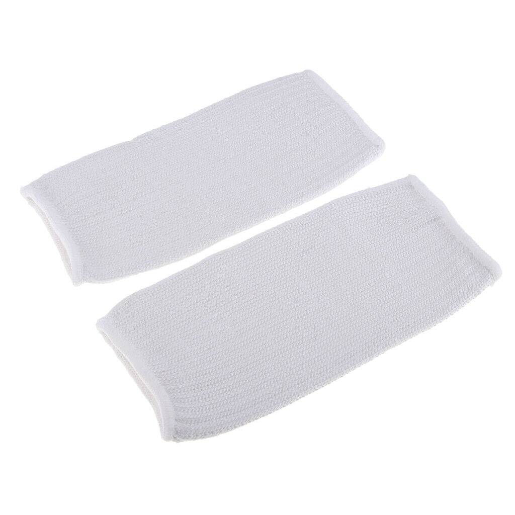 White Arm Protection Cut Resistant Armband Anti-cut Sleeves Labor Protection