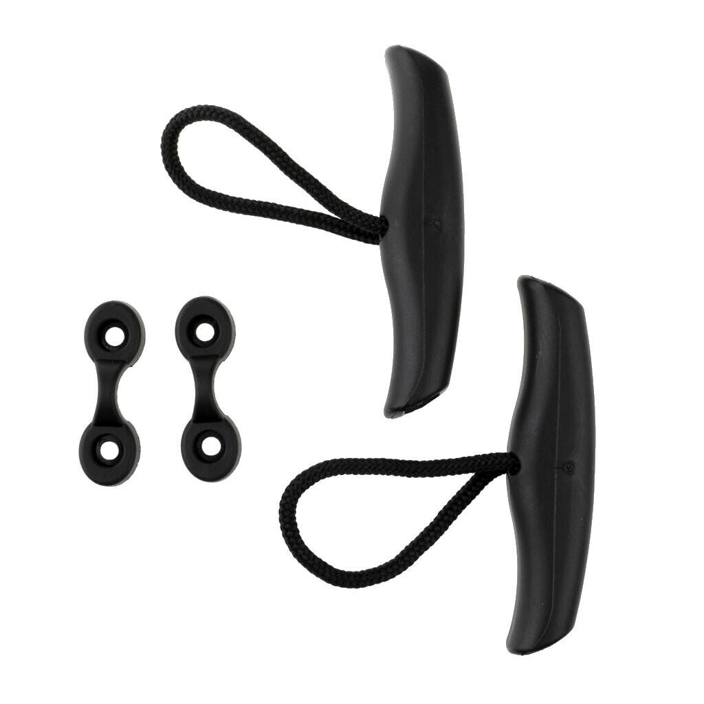 2x Universal Kayak Toggle Handle Boating Tragegriff Mit Deckschlaufe