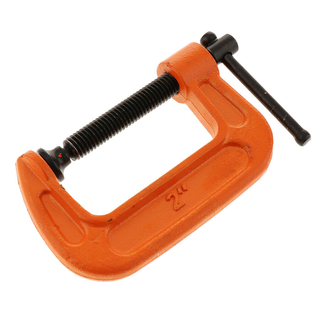 3pcNew Heavy Duty G Clamp Steel Industrial Metal Wood Woodwork Vice Workshop