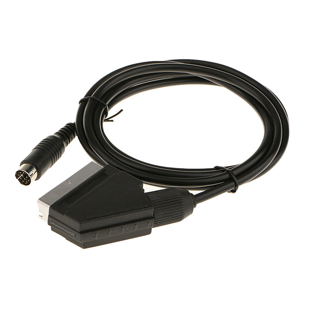 RGB SCART AV Cable TV  Stereo Sound For Sega