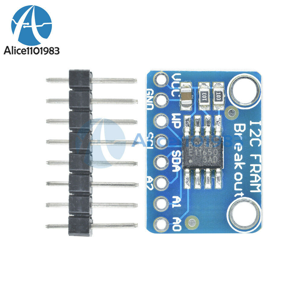 I2C IIC Non-Volatile FRAM MB85RC256V Breakout 256Kbit/32KByte Memory IC Tool DIY