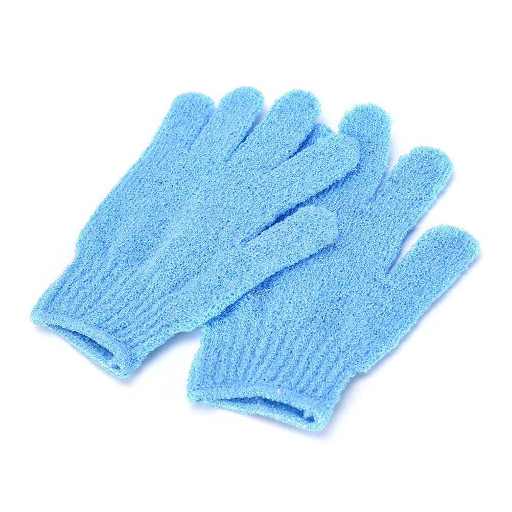 New FashionFive fingers bath gloves nylon bath bath towel strong exfoliating DD