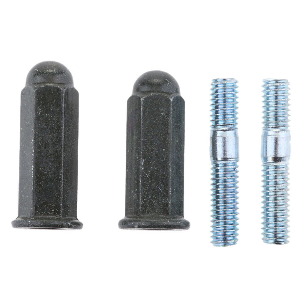 Pit Bike Exhaust Stud Nuts M6 Bolts Set for 110 125 140 160 200cc Pitbike