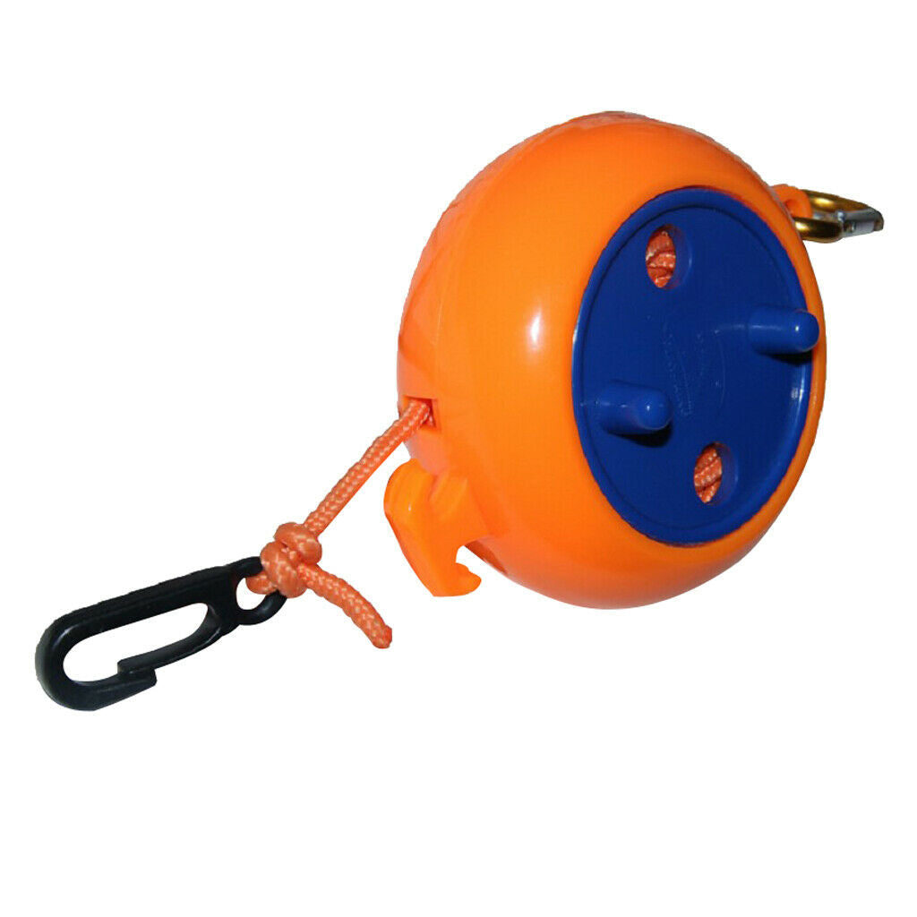 Windproof Clothesline Outdoor Travel Retractable Rope Washing Line 8m,Orange