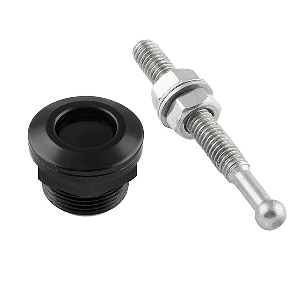 16Pcs 22mm Push Button Quick Release Bonnet Hood Pins Lock Latch Universal